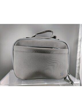 Compact Waterproof Black Insulated Lunch Bag With Shoulder Strap